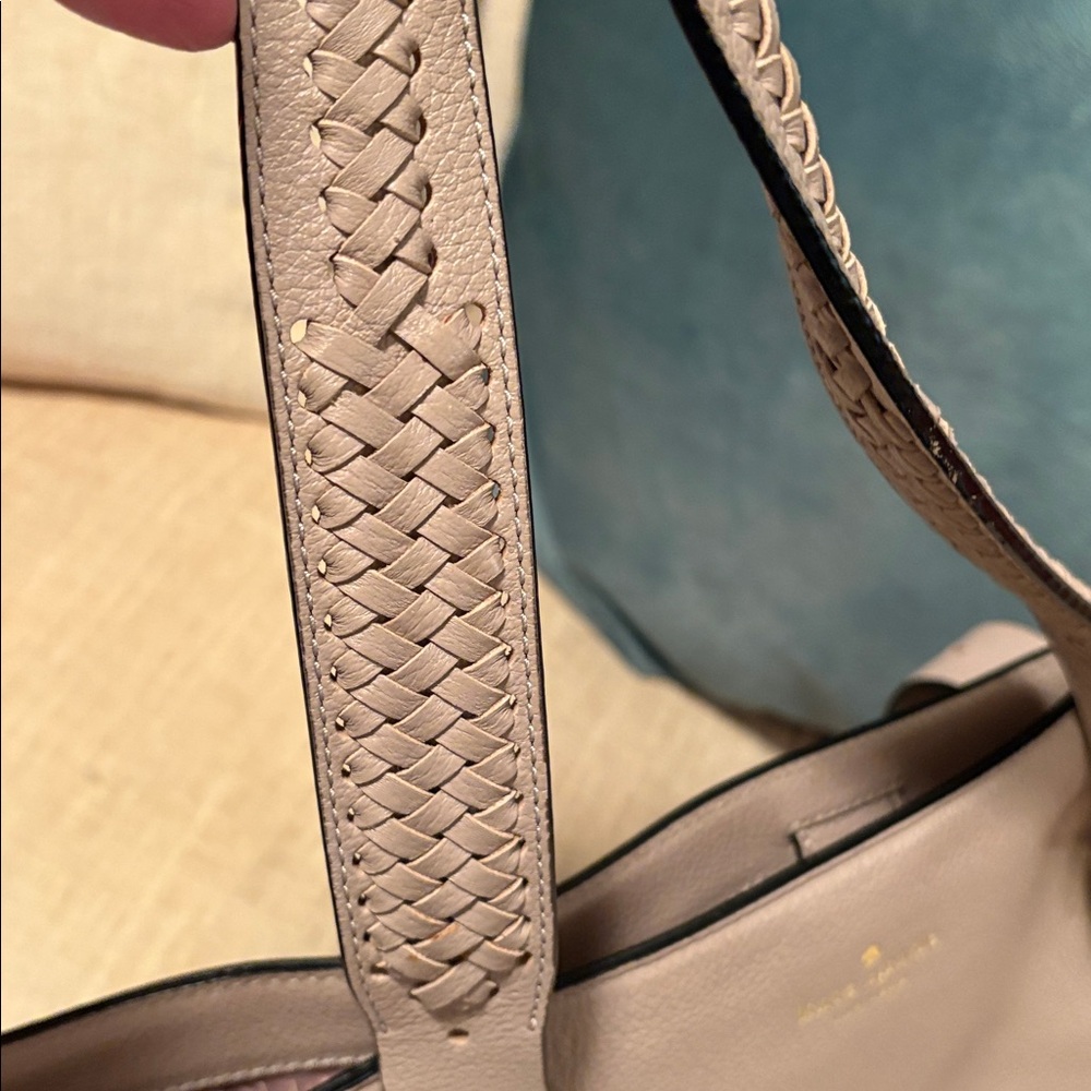 Kate Spade Beige Leather Tote - Picture 10 of 10